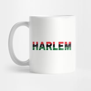 Harlem Texted Based | African Flag Color Design Mug